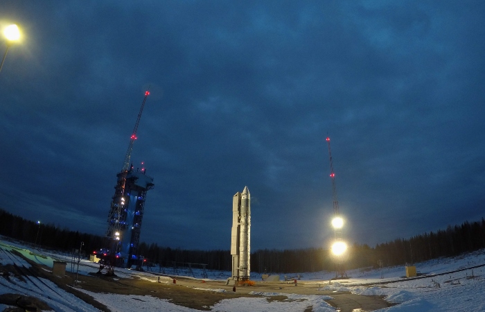 "Союз-2.1б" с навигационным аппаратом "Глонасс-К" запустили с космодрома Плесецк