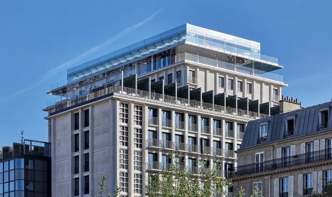 Уникальная крыша-калейдоскоп позволит взглянуть на Париж под непривычным углом