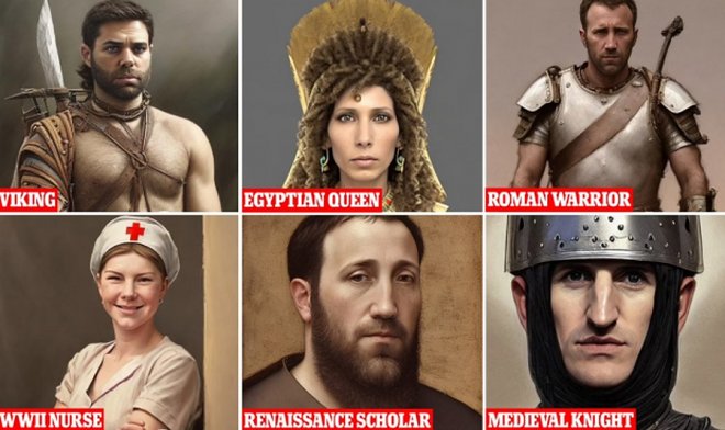 Приложение AI Time Machine покажет, как бы вы выглядели в разные эпохи