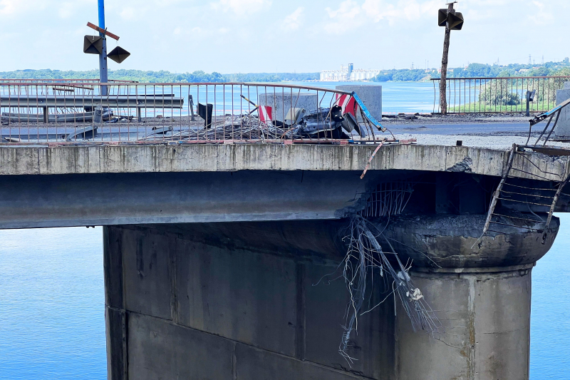 В аннексированном Каховском районе на левом берегу Днепра объявили об эвакуации оккупационной администрации