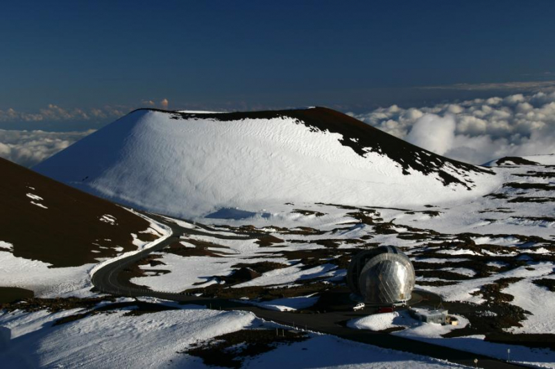 Извержение вулкана на Гавайях угрожает многолетней системе климатического мониторинга