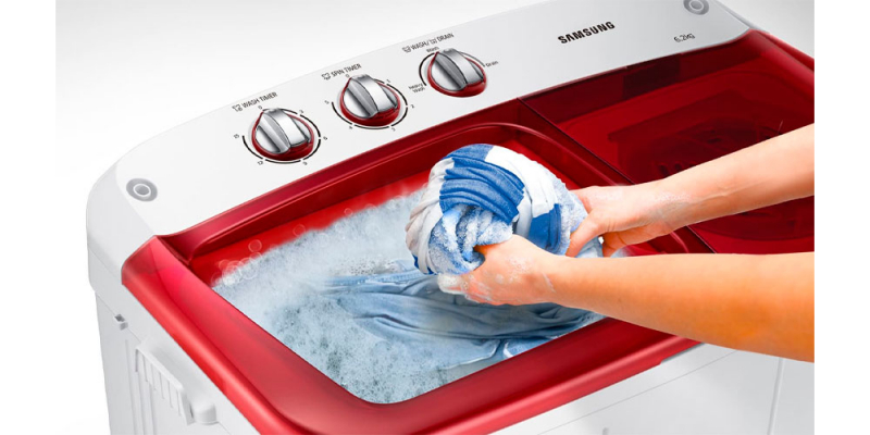 Полуавтоматические стиральные машины: преимущества и особенности