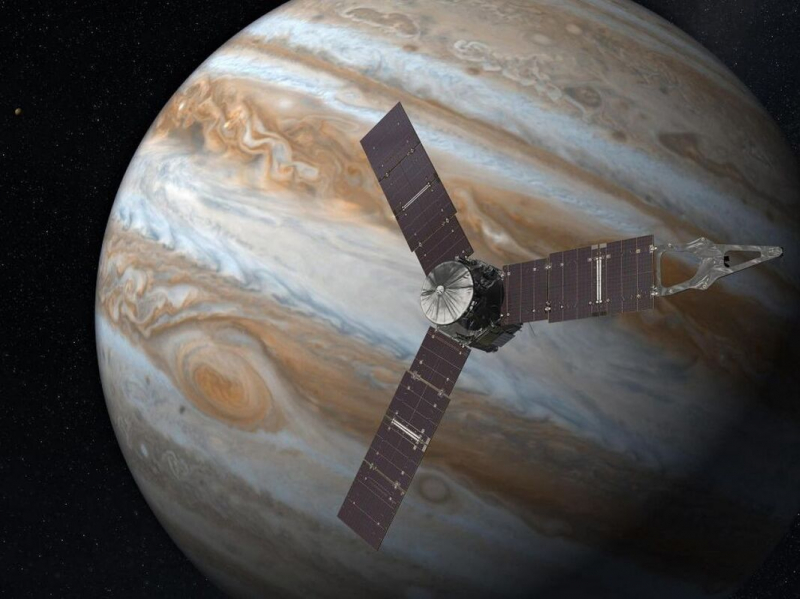 Память зонда Juno восстановлена после сбоя