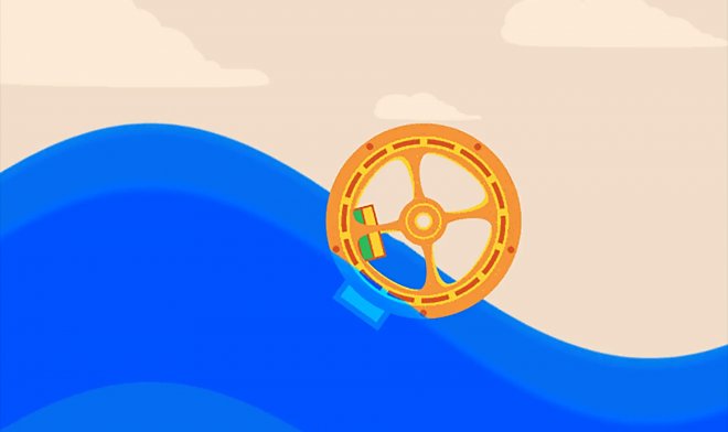 Необычный волновой генератор сгенерирует электричество трением искусственного меха