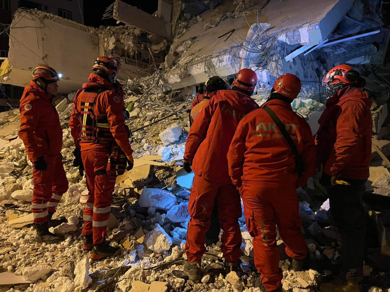 На границе Турции и Сирии произошло новое землетрясение, есть пострадавшие