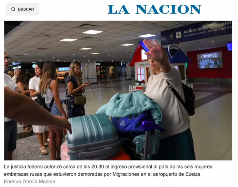 Власти Аргентины: в страну за несколько месяцев въехали 5819 беременных россиянок. Против тех, кто их привозит, начато расследование