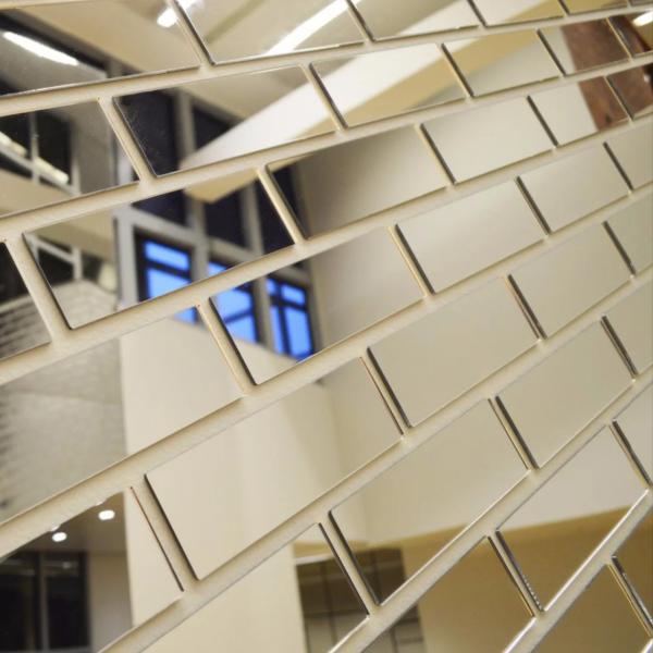 Антивандальные зеркала из пластикового акрила.