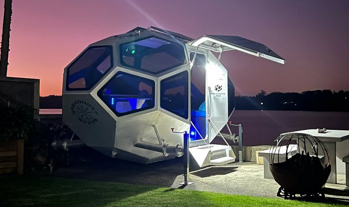 Персональное убежище POD выглядит как нечто из мира фантастики