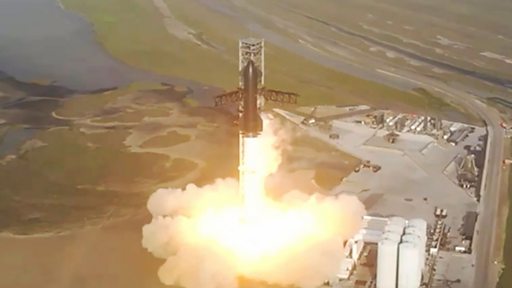 SpaceX Илона Маска запустила самые большие в истории ракету и корабль - Super Heavy и Starship. Они взорвались через несколько минут после старта