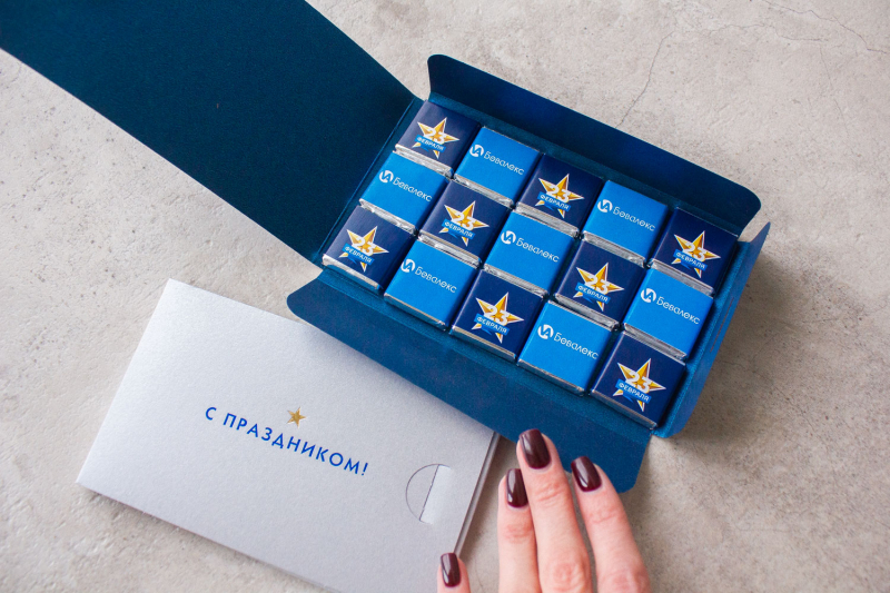 Брендированный шоколад — вкусная реклама для любой компании