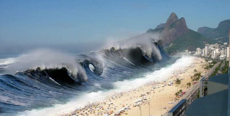 Подводные оползни в море Росса могут вызвать гигантские цунами