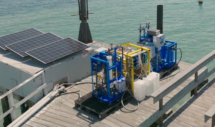 Установка Captura сможет удалить из океана гигатонны углекислого газа