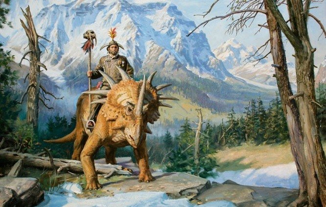 Главный предок человека и динозавры жили рядом