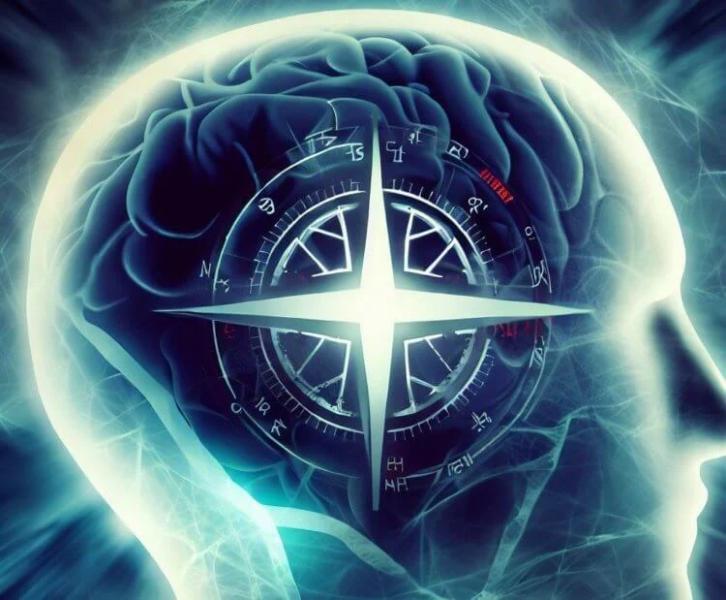 Мозг помогает нам ориентироваться в пространстве и работает как наш внутренний компас