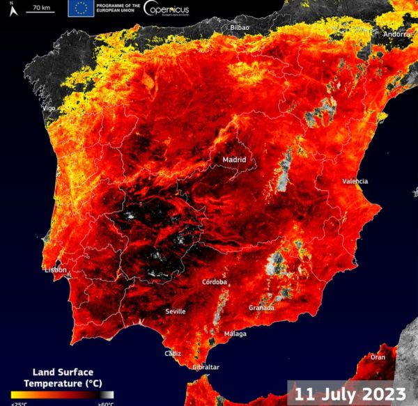 Жара по имени Цербер: юг Европы изнемогает от аномально высоких температур
