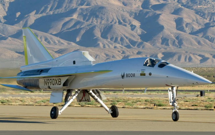 Прототип реактивного самолета Boom Supersonic приближается к коммерческому сверхзвуковому полету