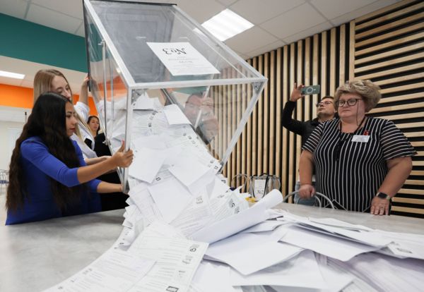 На большей части территории России завершились региональные выборы