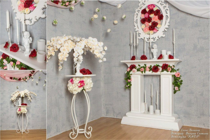 Идеи декора с пенопластными фигурками для свадьбы и вечеринки