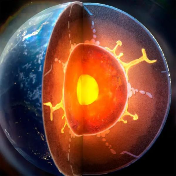 Вода Земли достигает ядра: Новое исследование раскрывает динамическое взаимодействие ядра и мантии и глобальный круговорот воды