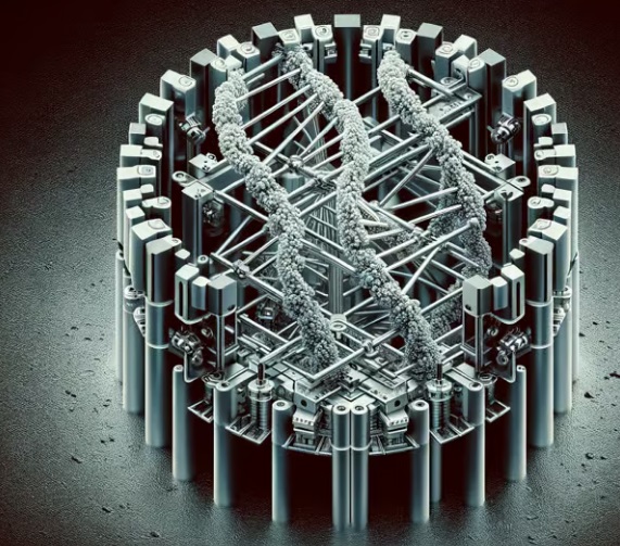 Нанороботы могут захватывать крошечные фрагменты ДНК и собирать из них новые наномашины