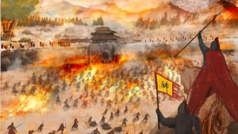 Влияние войн на частоту пожаров вдоль Шелкового пути