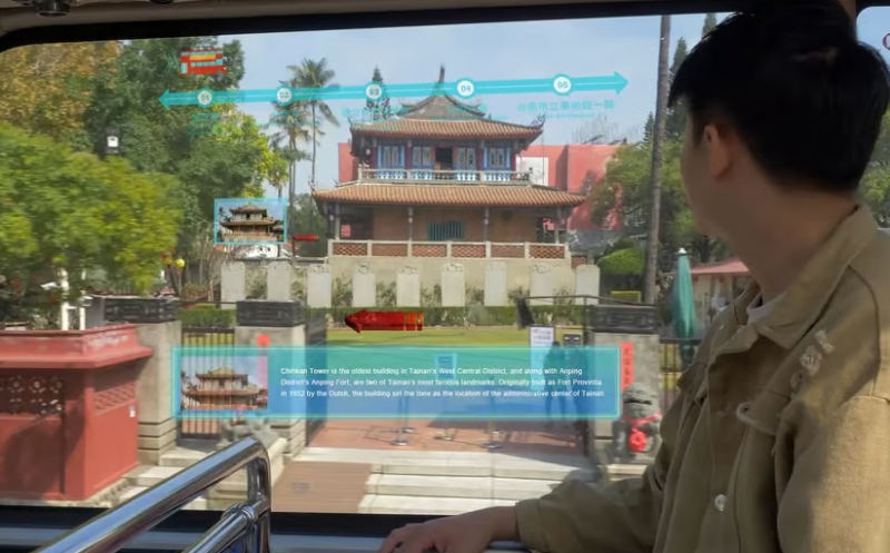 Технология отслеживания движения глаз по окнам рассказывает экскурсантам о том, на что они смотрят