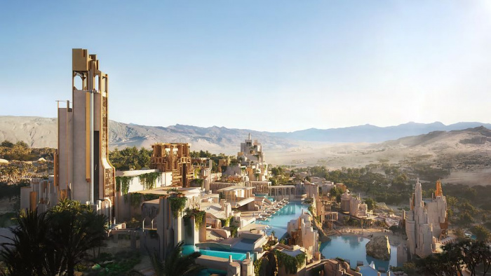 Проект Neom продолжает превращать саудовскую пустыню в пышный оазис