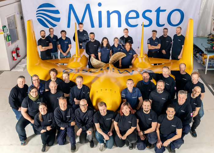 Революционный «подводный змей» Dragon 12 начал выработку энергии для жителей Фарерских островов