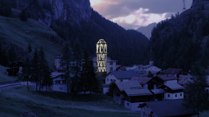 В Альпах возведут самую высокую в мире башню, напечатанную на 3D-принтере