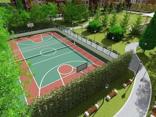 Что влияет на способ благоустройства спортивной площадки