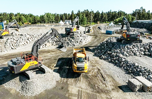 Volvo CE представляет амбициозную новую линейку продуктов на Volvo Days 2024