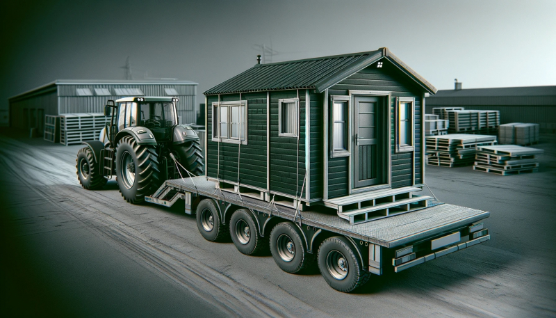 Как правильно подготовить строительную бытовку к перевозке