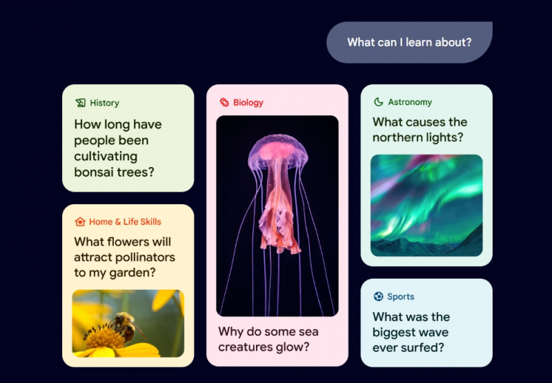 Google запустил образовательную платформу на основе искусственного интеллекта Learn About