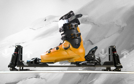 Система ShredShox добавит горным лыжам практичную пневматическую подвеску