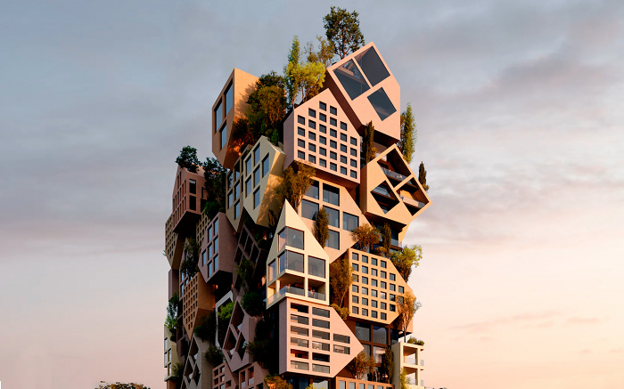 В столице Албании построят уникальную «вертикальную деревню»