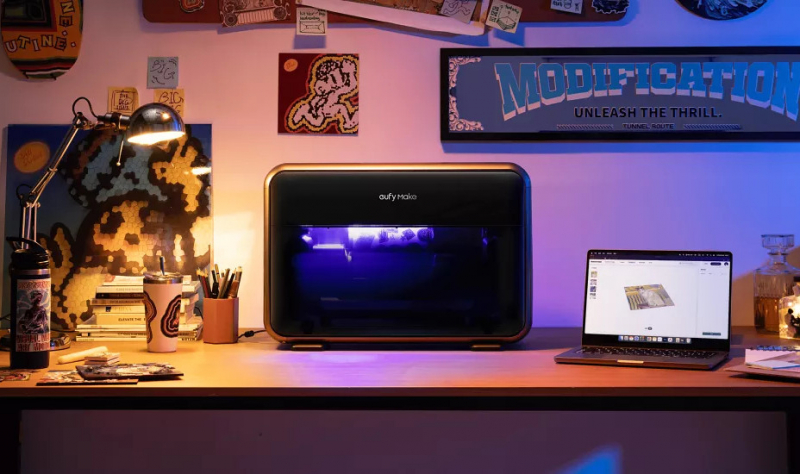 Первый в мире персональный УФ-принтер eufyMake E1 рисует на любой поверхности