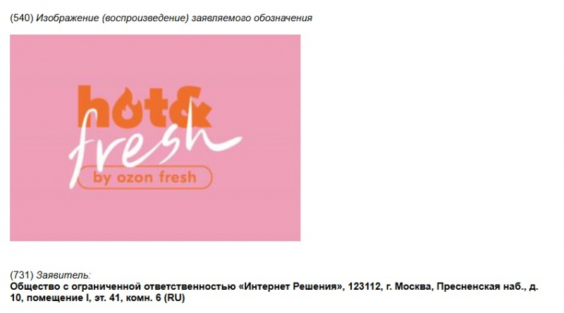 Ozon fresh запустит доставку горячих блюд под брендом Hot & Fresh