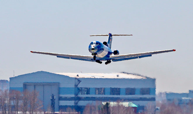 Технологии для пассажирского «сверхзвука» отработали на Як-40