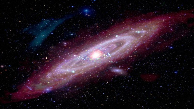 Астрономы превратили свет галактики Андромеды в музыку: послушайте