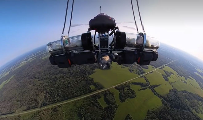 Крысы с нейроимплантами под наблюдением слетали в стратосферу