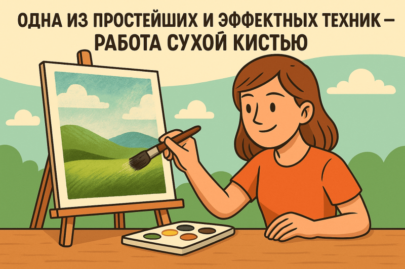 Акриловая живопись для начинающих: основы и техники