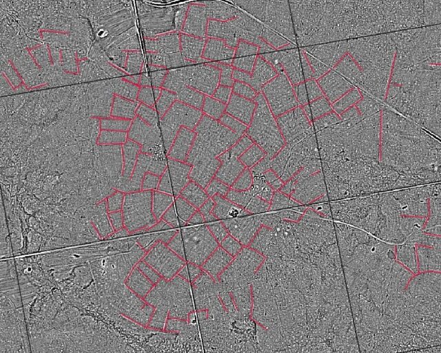 Линейные объекты в Беловежской пуще: древняя информационная система?
