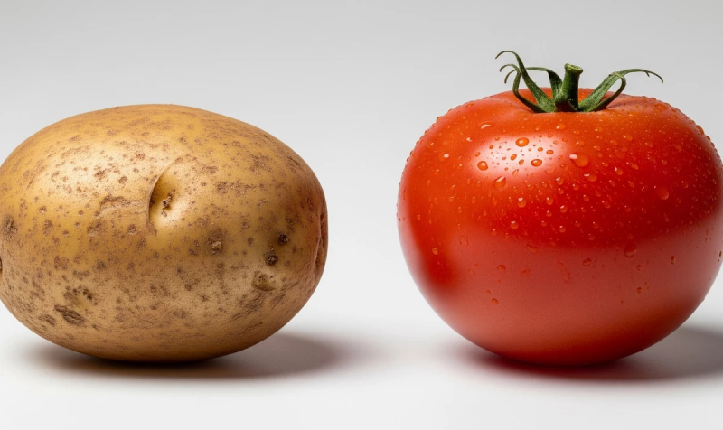 Современный картофель произошел от помидоров 9 миллионов лет назад