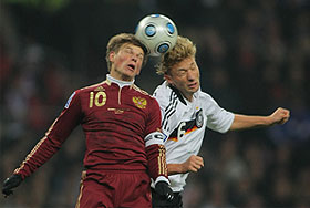 Германия отправила Россию в стыковые матчи