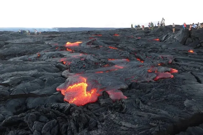 Микробы заселяют вулканическую лаву в течение нескольких часов после ее застывания