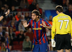 "Рубин" затмил "Барселону"