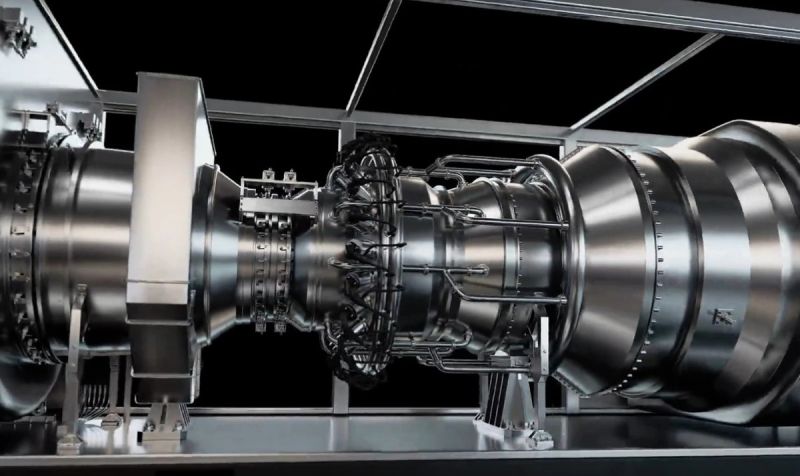 Сверхмощный двигатель от авиалайнера будет питать энергией ИИ