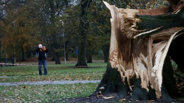 Шторм "Арвен" в Британии: снегопады, поваленные деревья, отключения электричества и человеческие жертвы. Фото