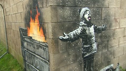 В Глазго пройдет первая персональная выставка Бэнкси за 14 лет