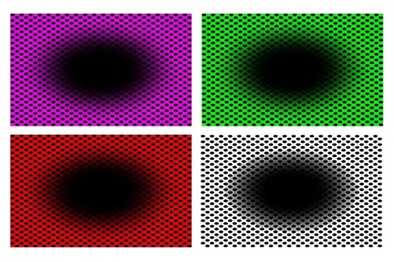 Эта оптическая иллюзия показала, что ваш мозг пытается предвидеть ближайшее будущее